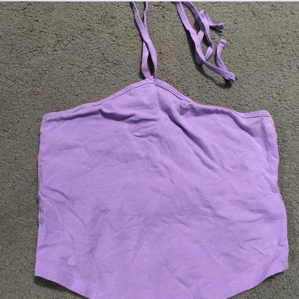 Hollister Lavender Halter Top